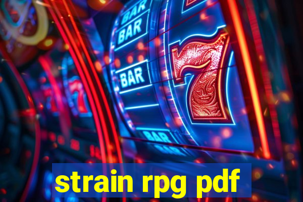 strain rpg pdf